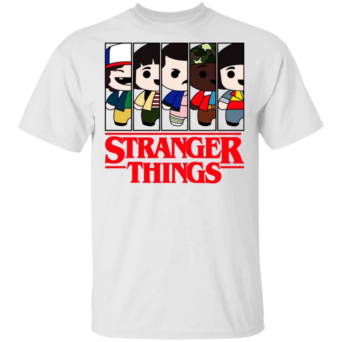 Stranger Things Cartoon Pattern Shirt, Hoodie, Tank