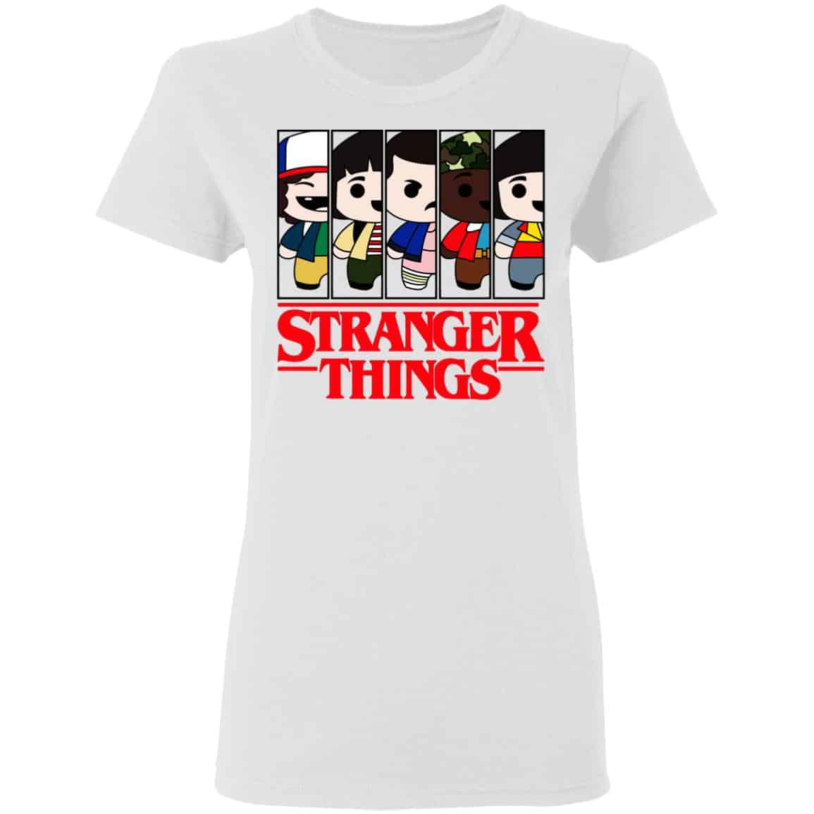 Stranger Things Cartoon Pattern Shirt, Hoodie, Tank