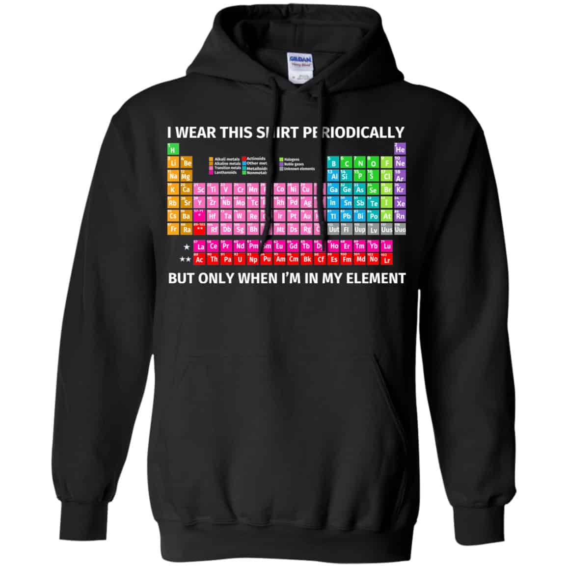 I Wear This Shirt Periodically But Only When I’m In My Element Shirt, Hoodie, Tank