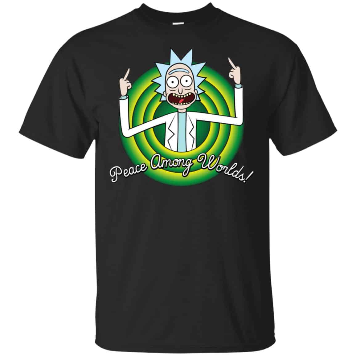Peace Among Worlds Rick And Morty Shirt, Hoodie, Tank