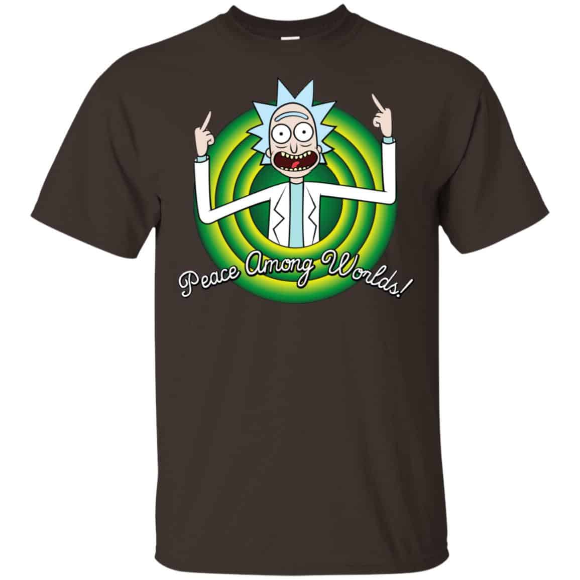 Peace Among Worlds Rick And Morty Shirt, Hoodie, Tank