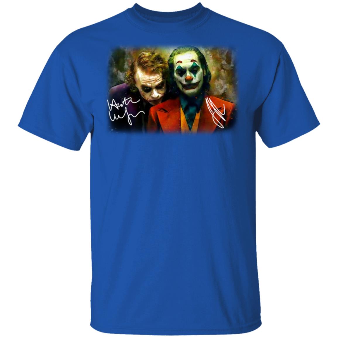 Joaquin Phoenix Joker Vs Heath Ledger Joker Shirt, Hoodie, Tank