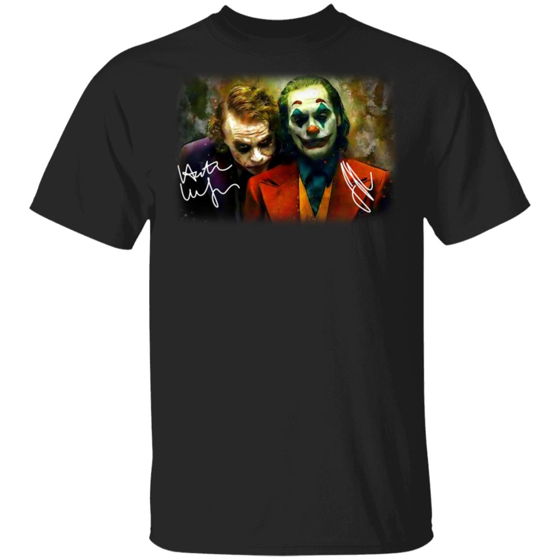 Joaquin Phoenix Joker Vs Heath Ledger Joker Shirt, Hoodie, Tank