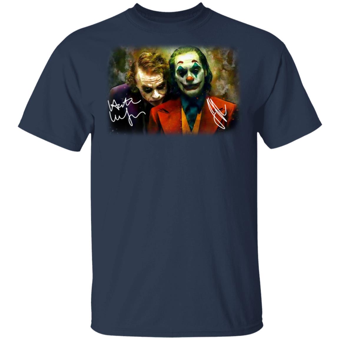 Joaquin Phoenix Joker Vs Heath Ledger Joker Shirt, Hoodie, Tank