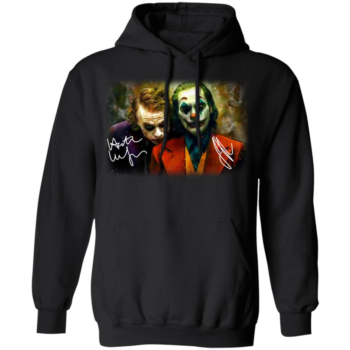 Joaquin Phoenix Joker Vs Heath Ledger Joker Shirt, Hoodie, Tank