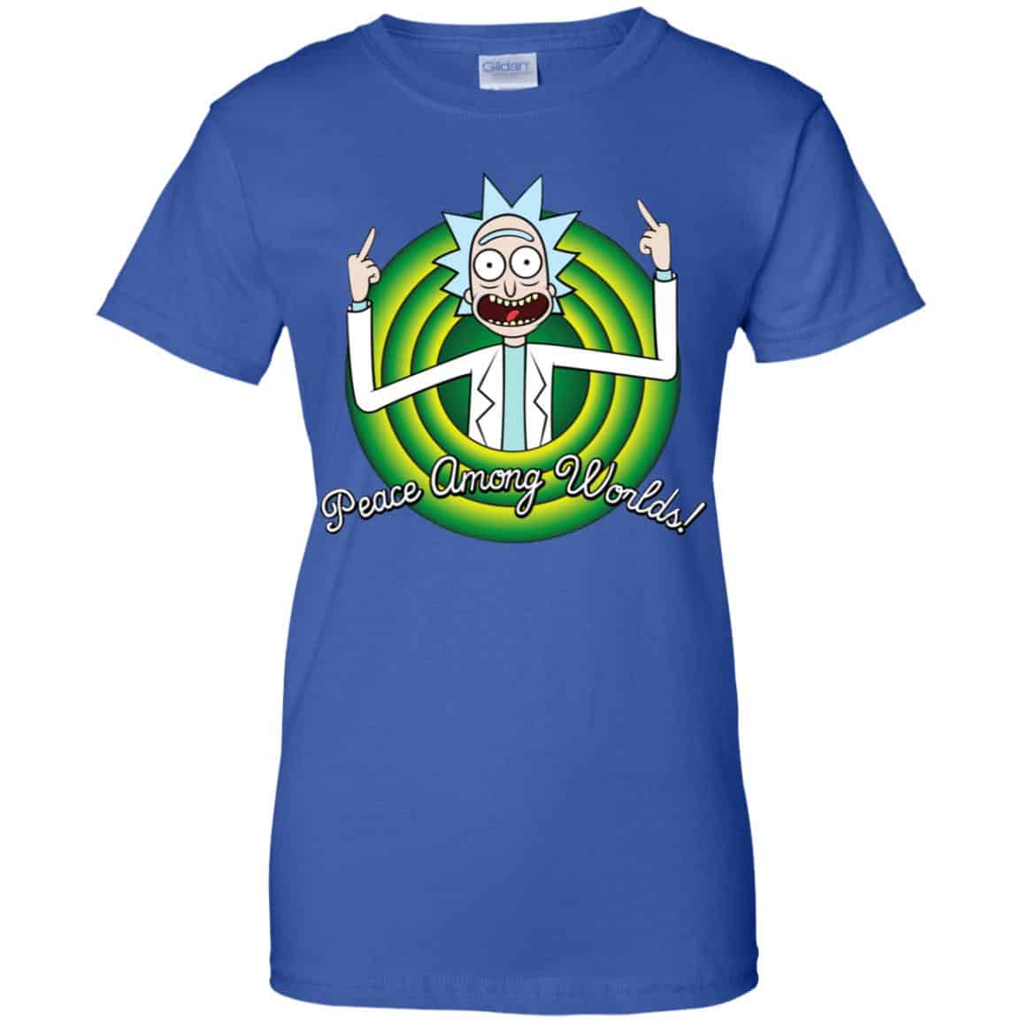 Peace Among Worlds Rick And Morty Shirt, Hoodie, Tank