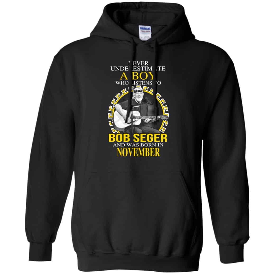 A Boy Who Listens To Bob Seger And Was Born In November T-Shirts, Hoodie, Tank