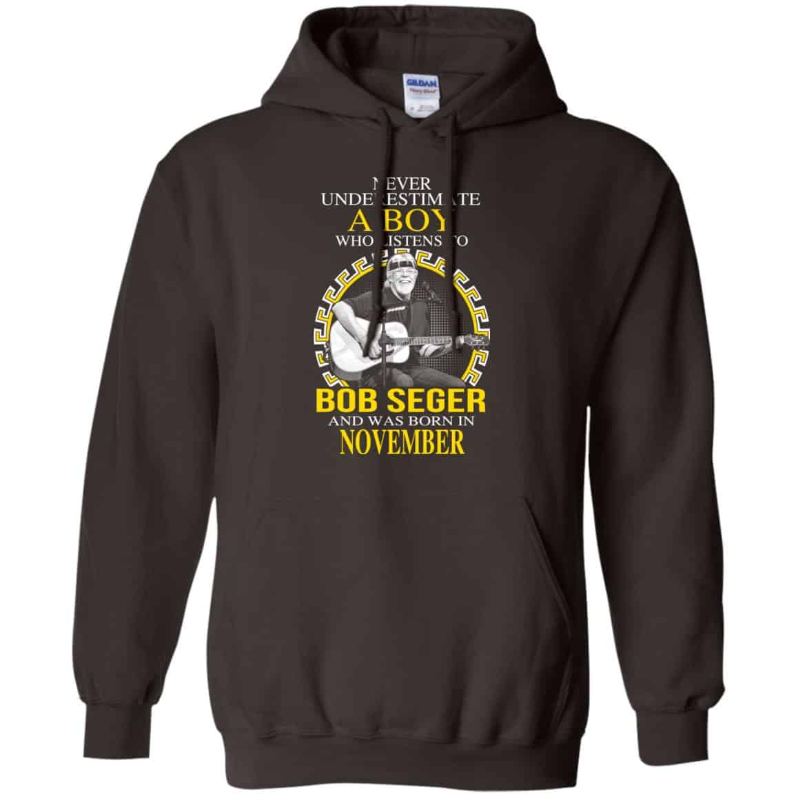 A Boy Who Listens To Bob Seger And Was Born In November T-Shirts, Hoodie, Tank