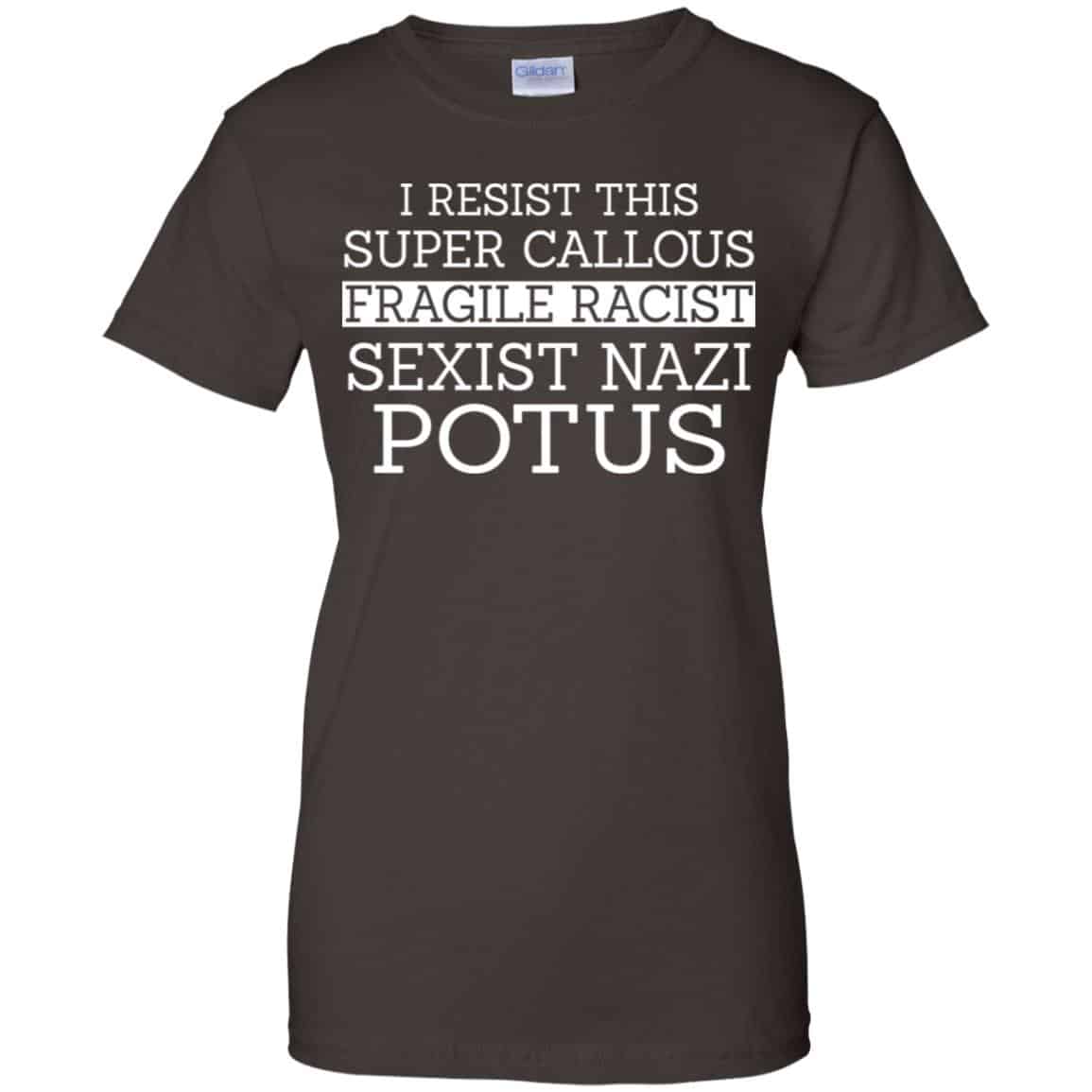 I Resist This Super Callous Fragile Racist Sexist Nazi Potus Shirt, Hoodie, Tank