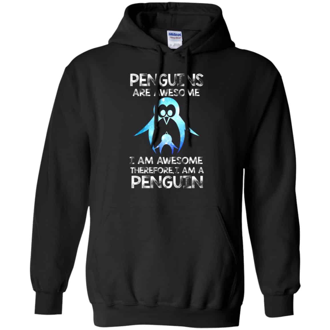 Penguins Are Awesome I Am Awesome Therefore I Am A Penguin Shirt, Hoodie, Tank