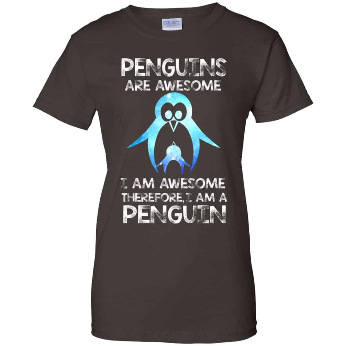 Penguins Are Awesome I Am Awesome Therefore I Am A Penguin Shirt, Hoodie, Tank