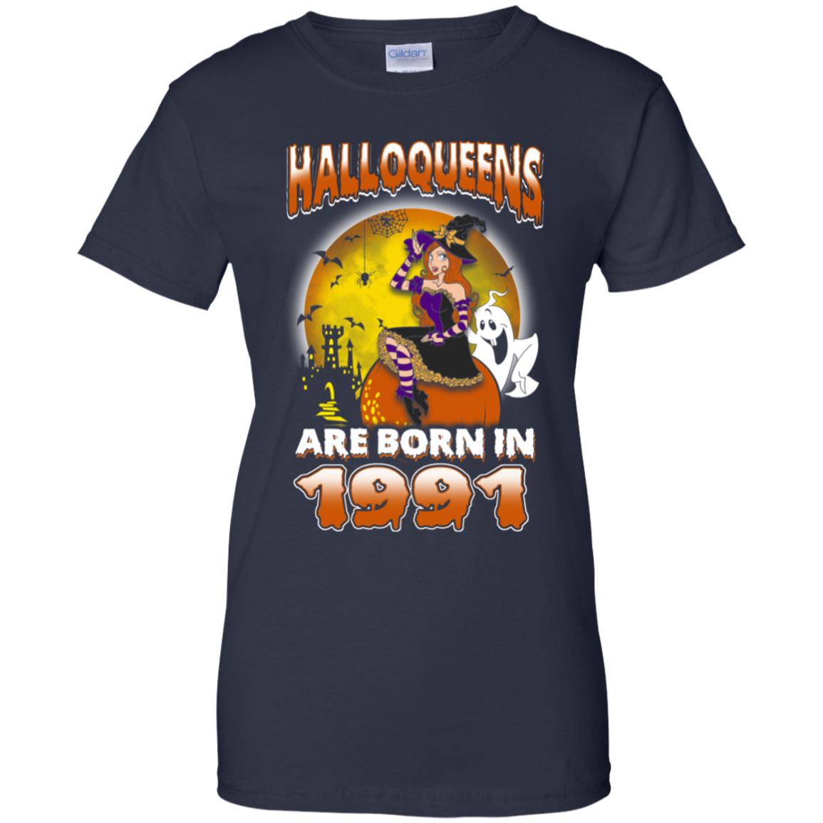 Halloqueens Are Born In 1990 Halloween T-Shirts