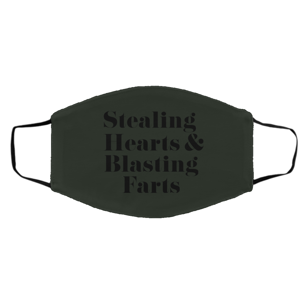 Stealing Hearts & Blasting Farts Face Mask