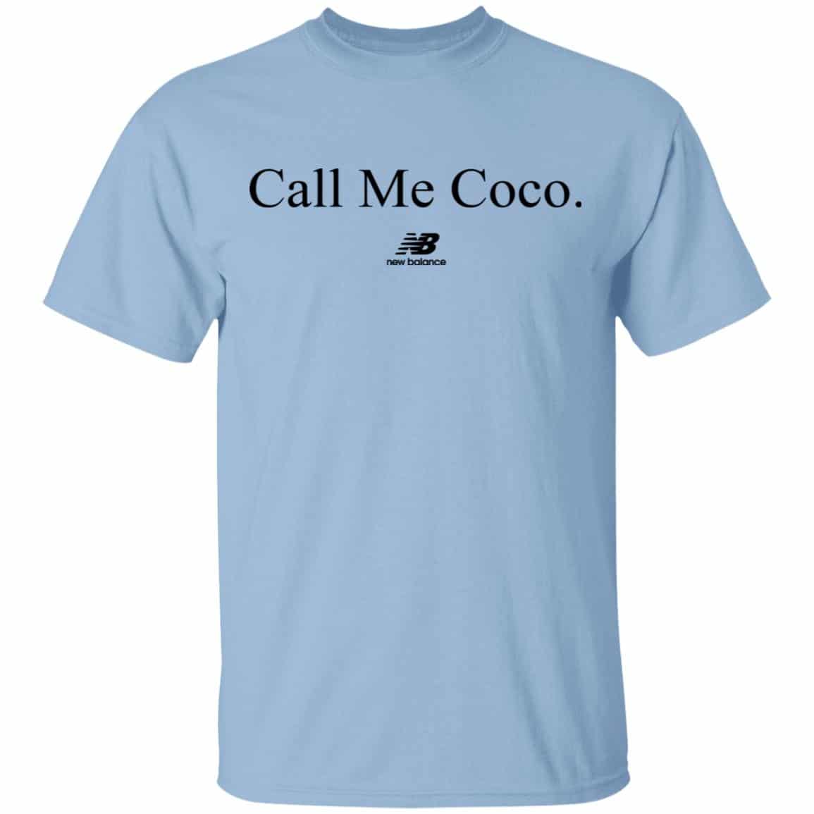 Call Me Coco New Balance Shirt, Hoodie, Tank