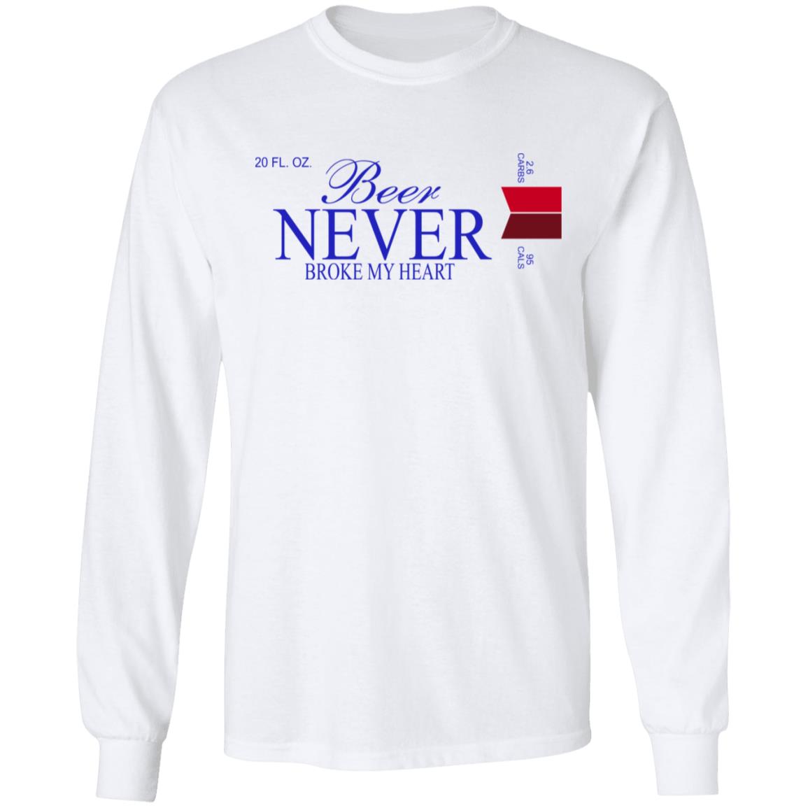 Beer Never Broke My Heart Michelob Ultra Shirt, Hoodie, Tank