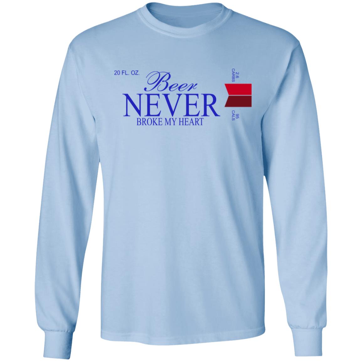 Beer Never Broke My Heart Michelob Ultra Shirt, Hoodie, Tank