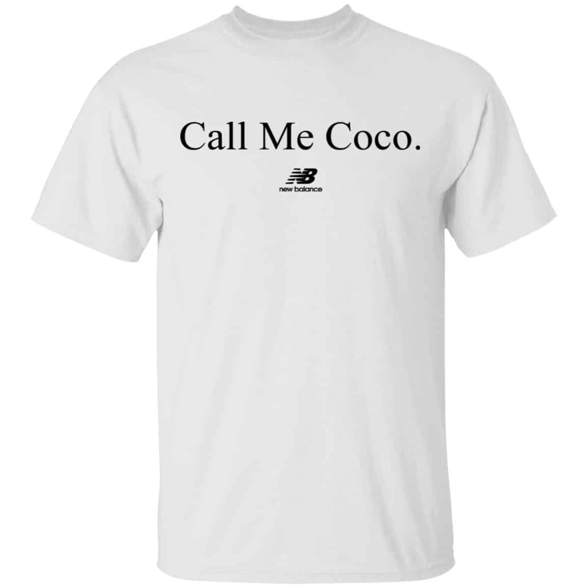 Call Me Coco New Balance Shirt, Hoodie, Tank