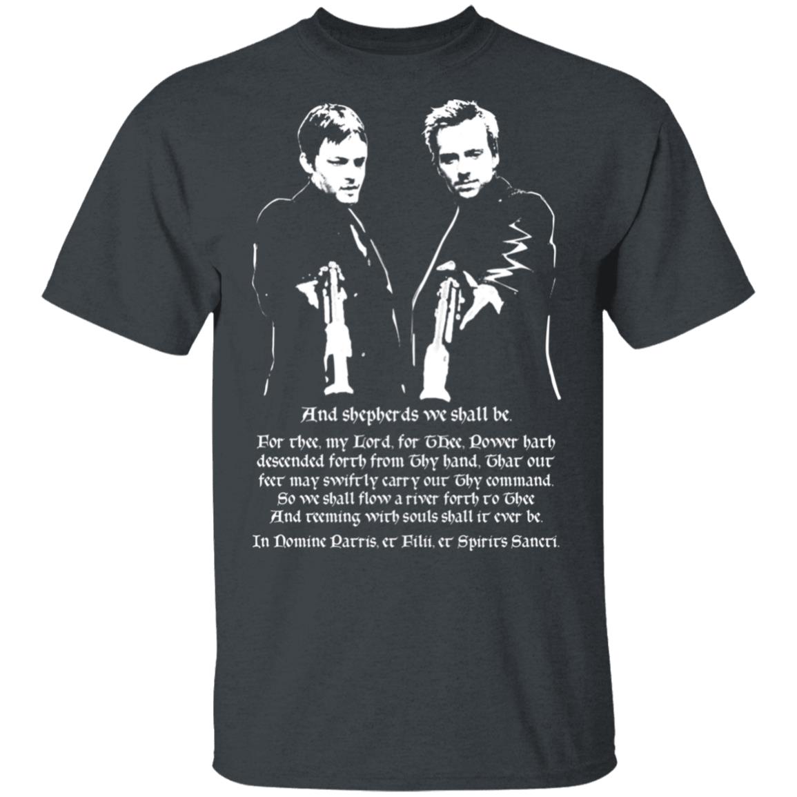 And Shepherds We Shall Be The Boondock Saints Shirt, Hoodie, Tank