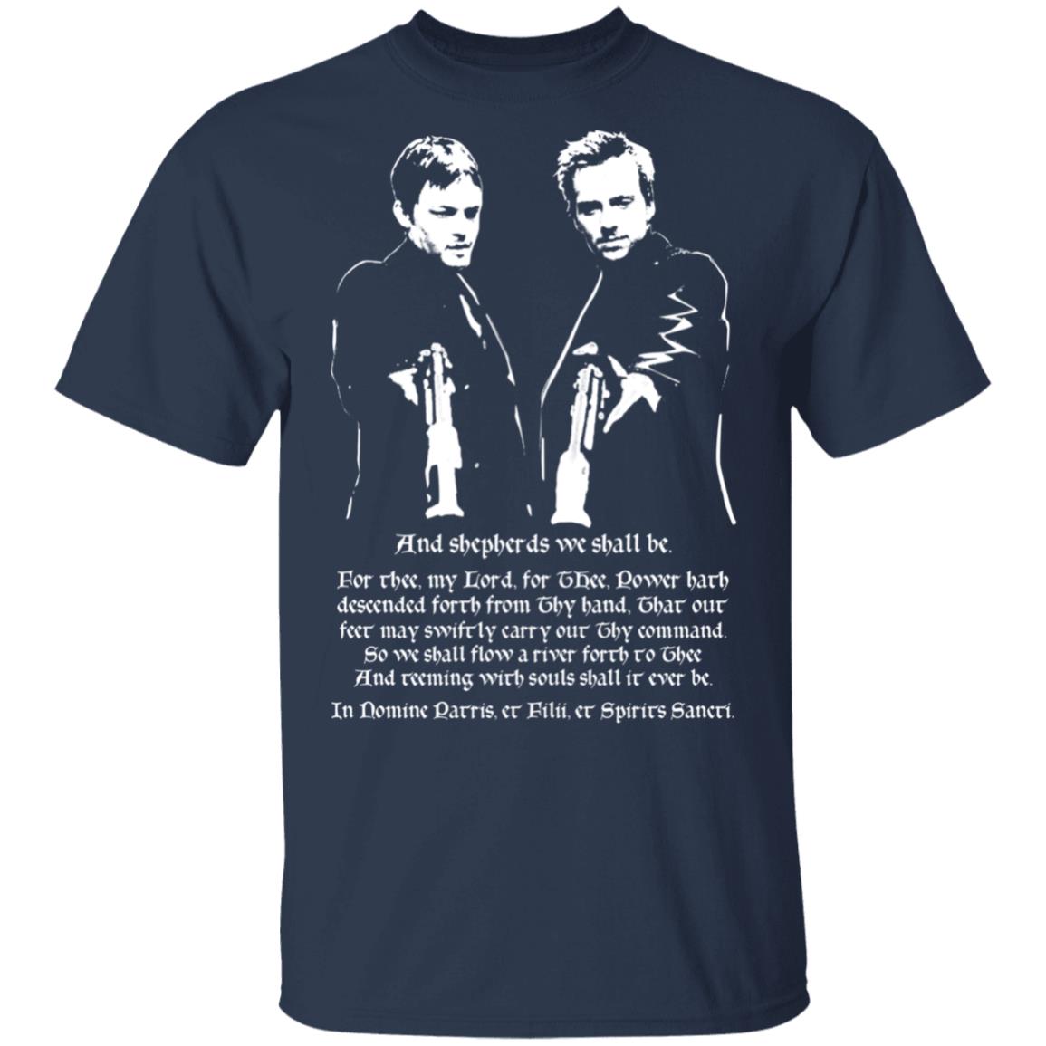And Shepherds We Shall Be The Boondock Saints Shirt, Hoodie, Tank