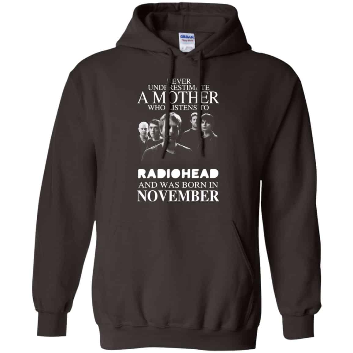 A Mother Who Listens To Radiohead And Was Born In November T-Shirts, Hoodie, Tank