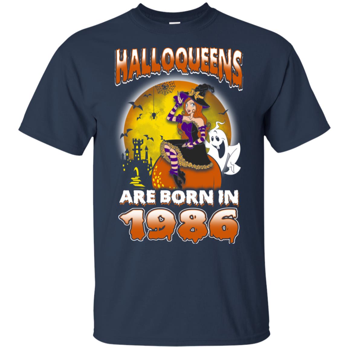 Halloqueens Are Born In 1986 Halloween T-Shirts, Hoodie, Tank