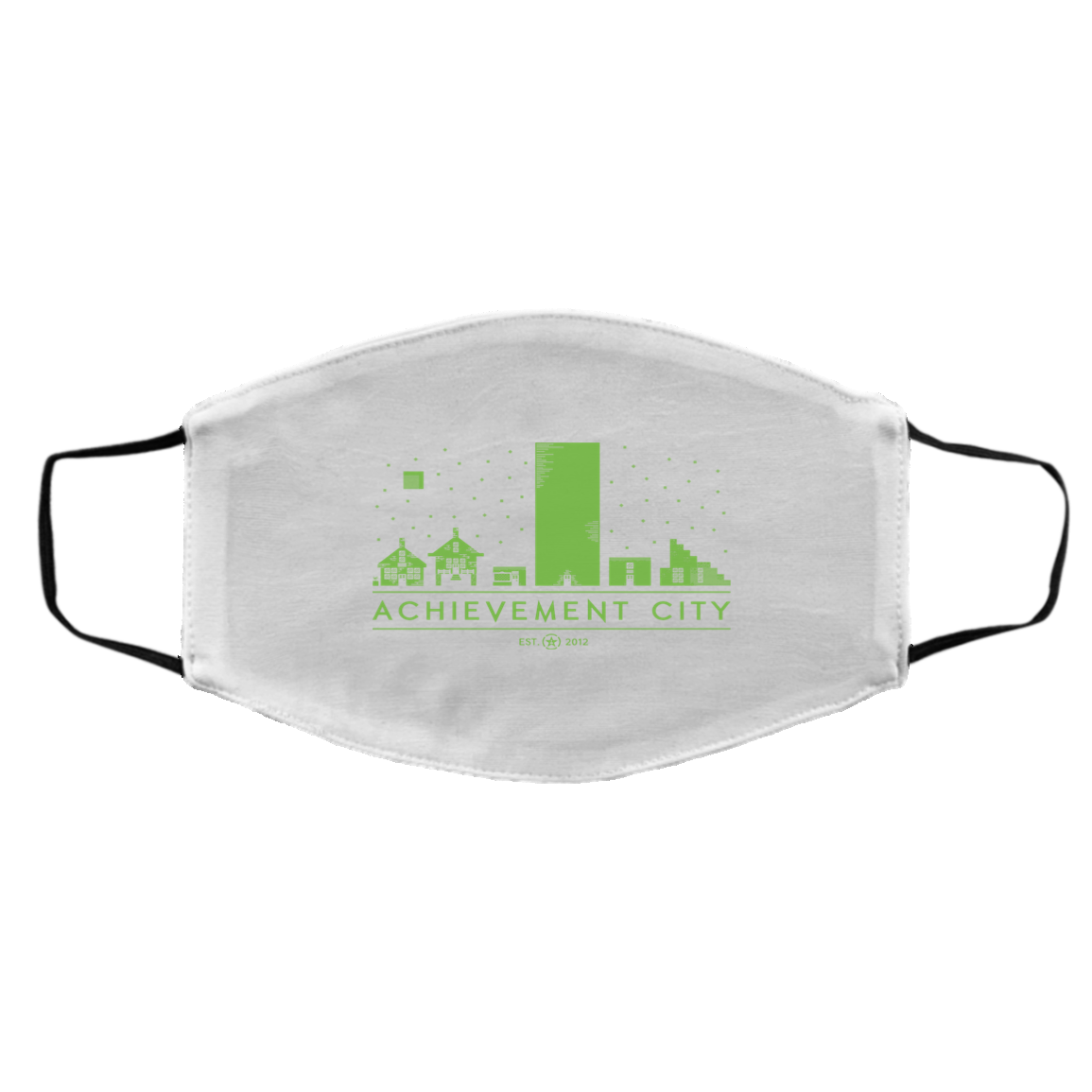 Achievement Hunter Achievement City Est 2012 Face Mask