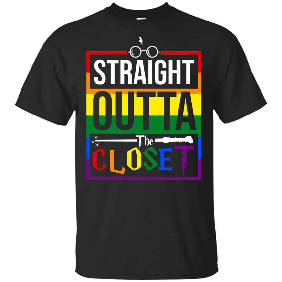 Straight Outta Closet Pride LGBT Shirt, Hoodie, Tank