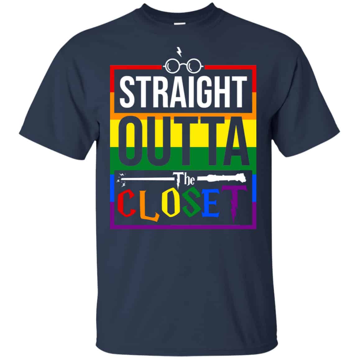 Straight Outta Closet Pride LGBT Shirt, Hoodie, Tank
