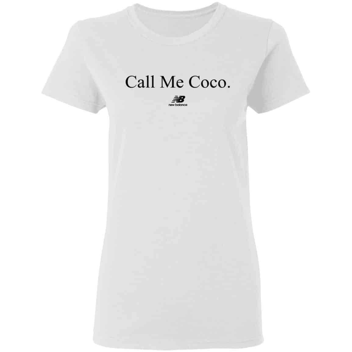 Call Me Coco New Balance Shirt, Hoodie, Tank
