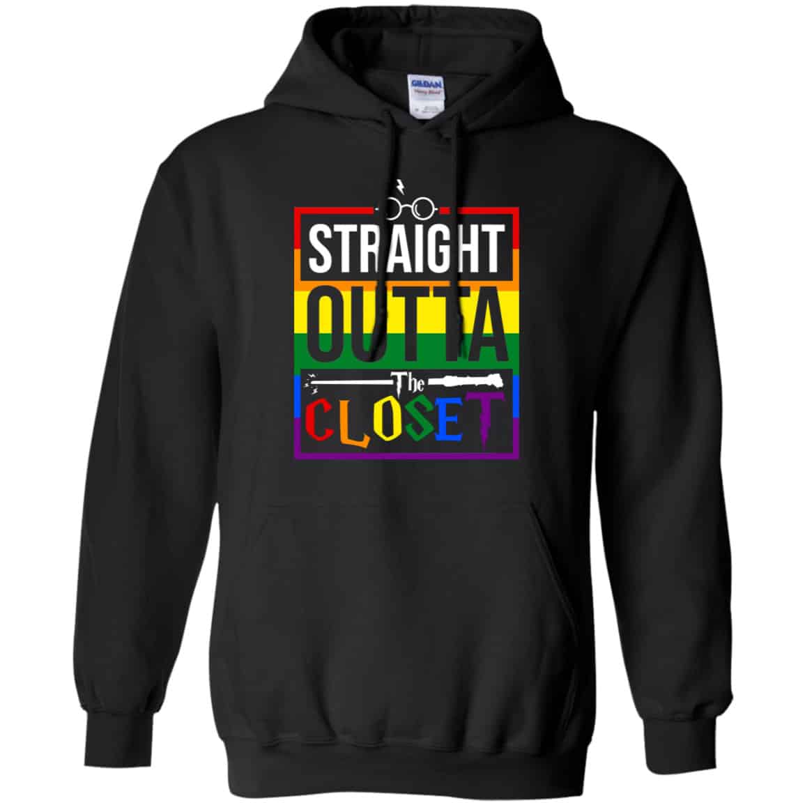Straight Outta Closet Pride LGBT Shirt, Hoodie, Tank