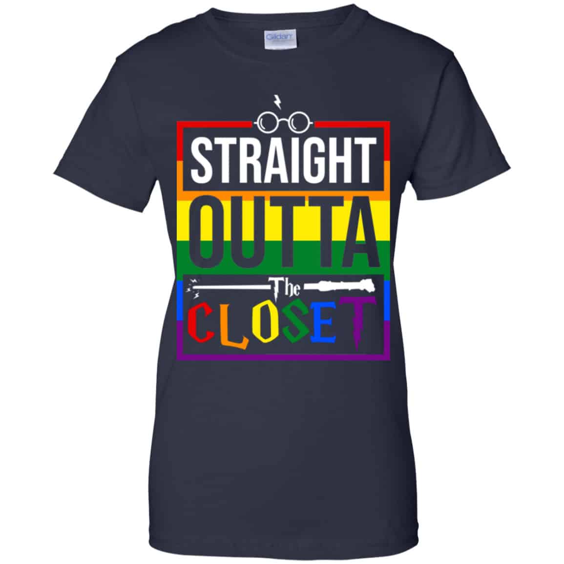 Straight Outta Closet Pride LGBT Shirt, Hoodie, Tank