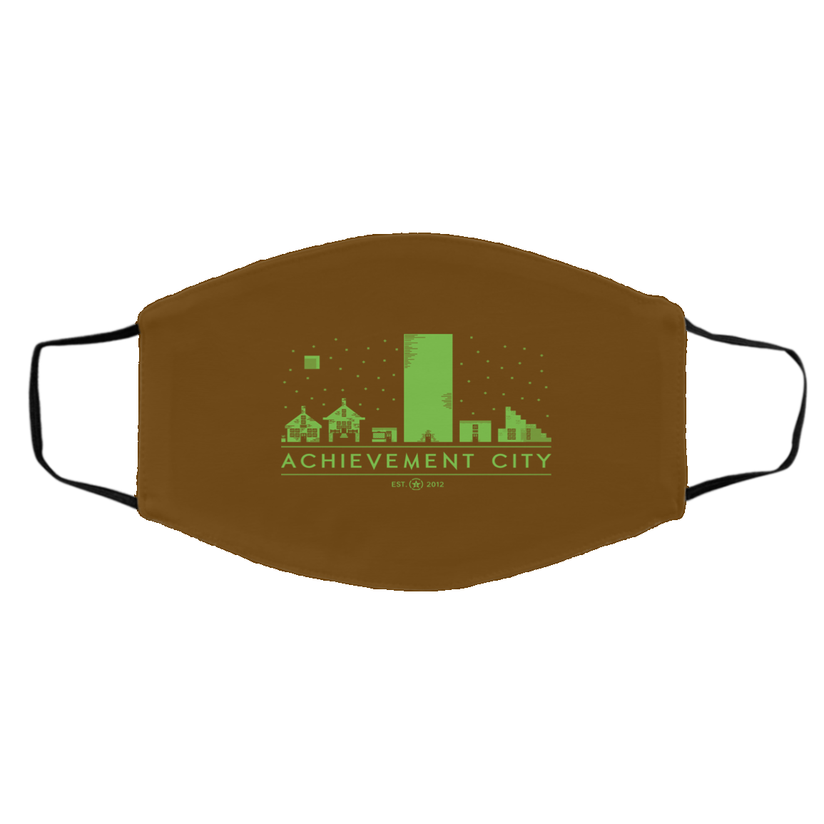 Achievement Hunter Achievement City Est 2012 Face Mask