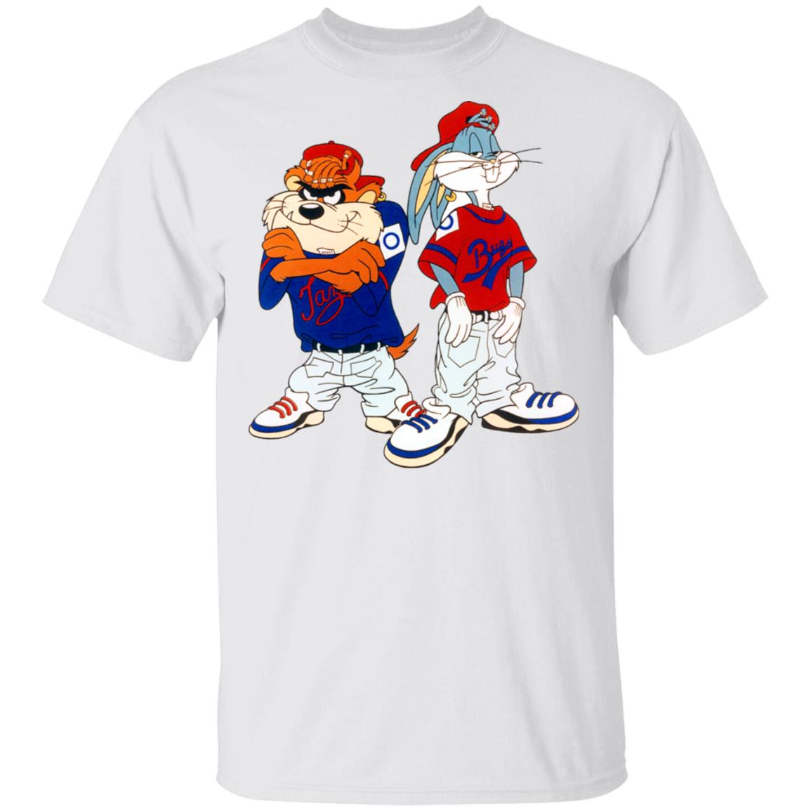 Looney Tunes Bugs Bunny and Tazmanian Devil Kris Kross Shirt, Hoodie, Tank