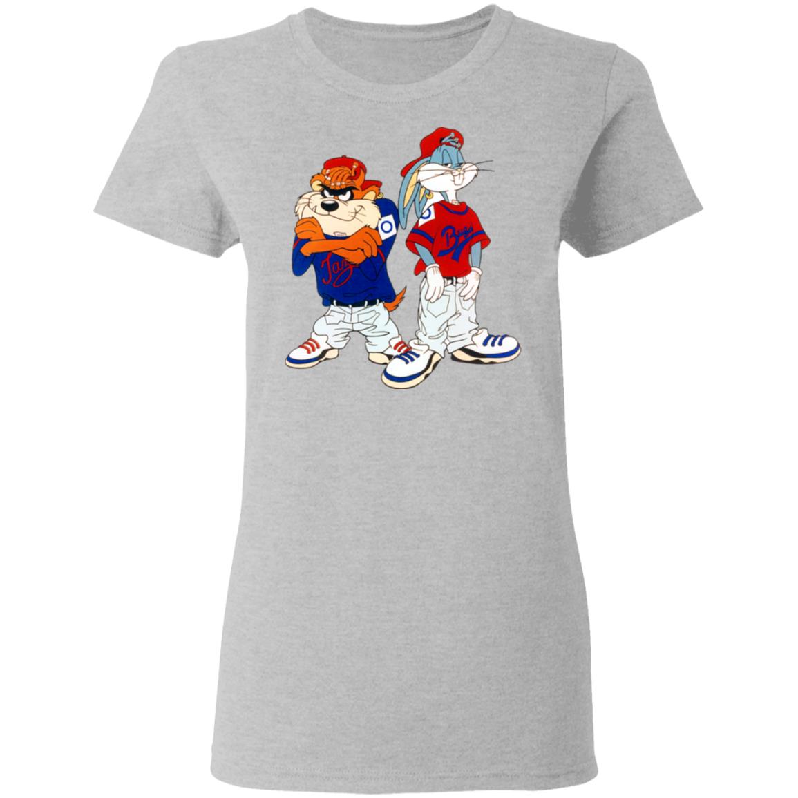 Looney Tunes Bugs Bunny and Tazmanian Devil Kris Kross Shirt, Hoodie, Tank
