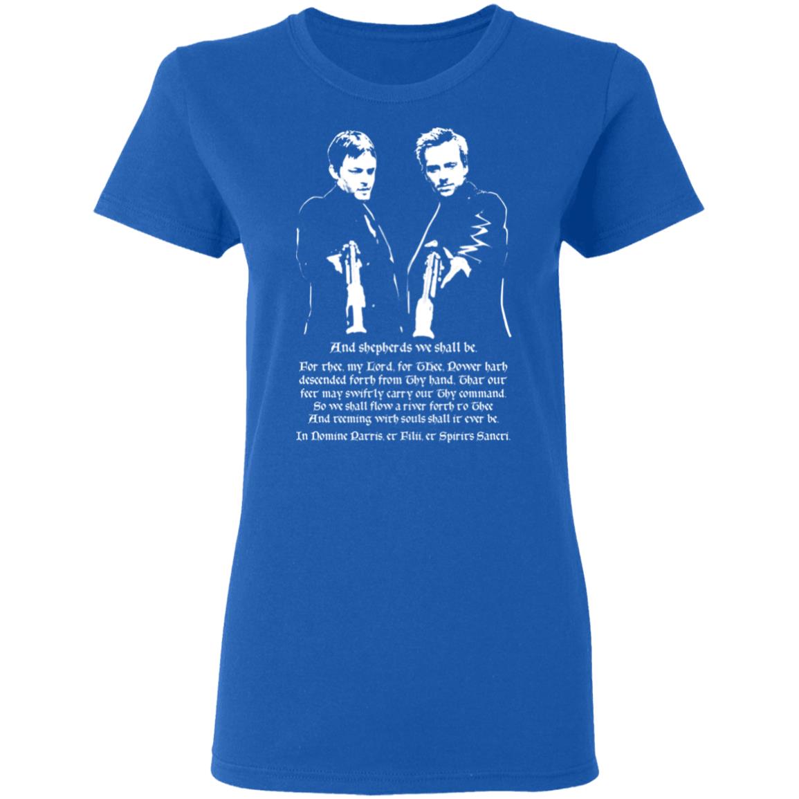 And Shepherds We Shall Be The Boondock Saints Shirt, Hoodie, Tank
