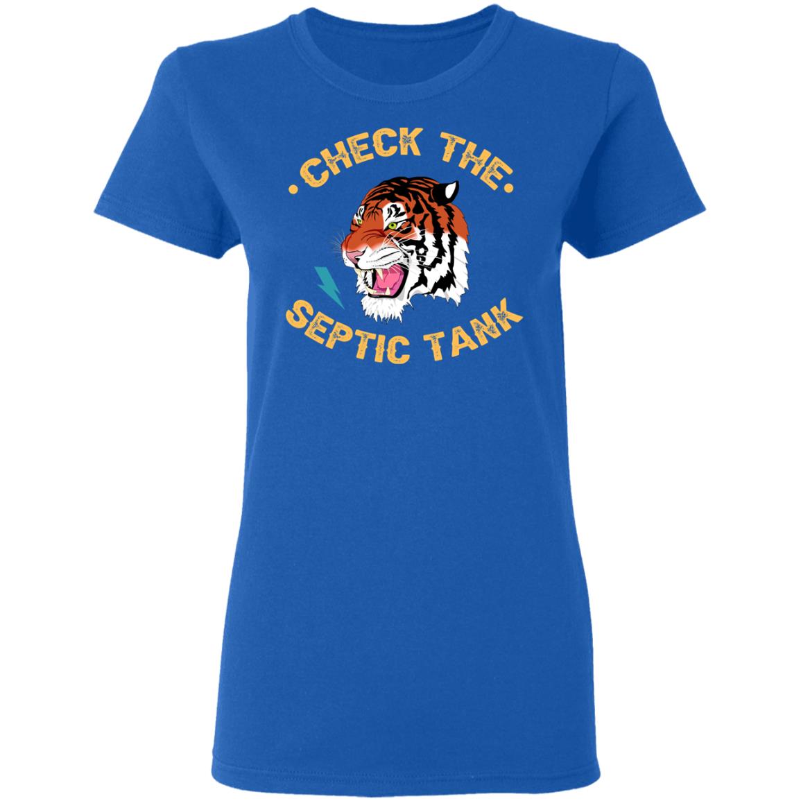 Tiger King Check The Septic Tank Shirt, Hoodie, Tank