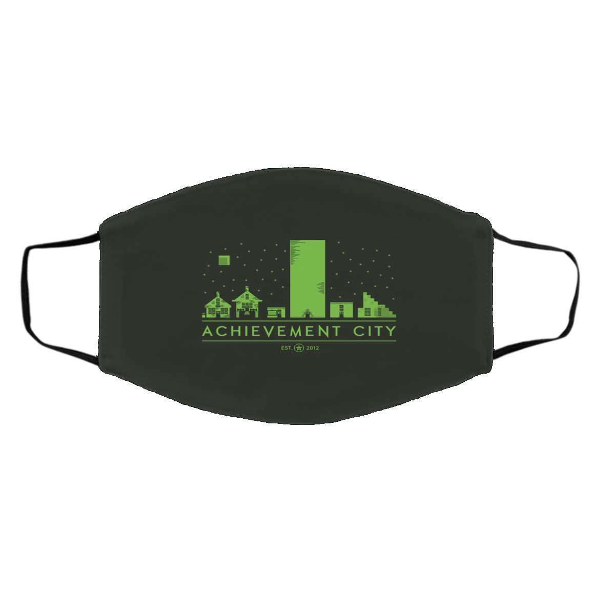 Achievement Hunter Achievement City Est 2012 Face Mask