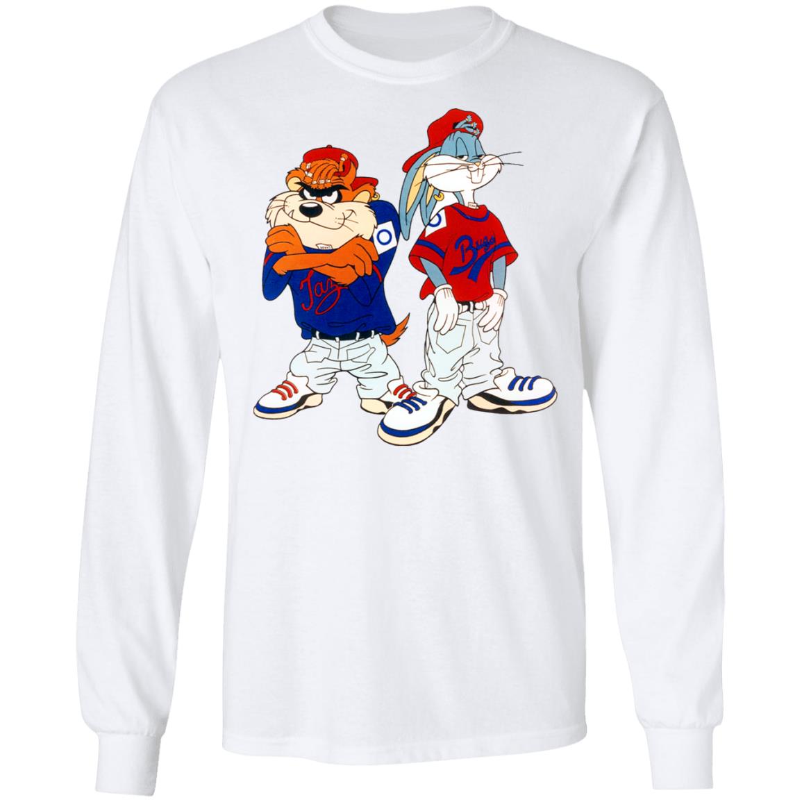 Looney Tunes Bugs Bunny and Tazmanian Devil Kris Kross Shirt, Hoodie, Tank