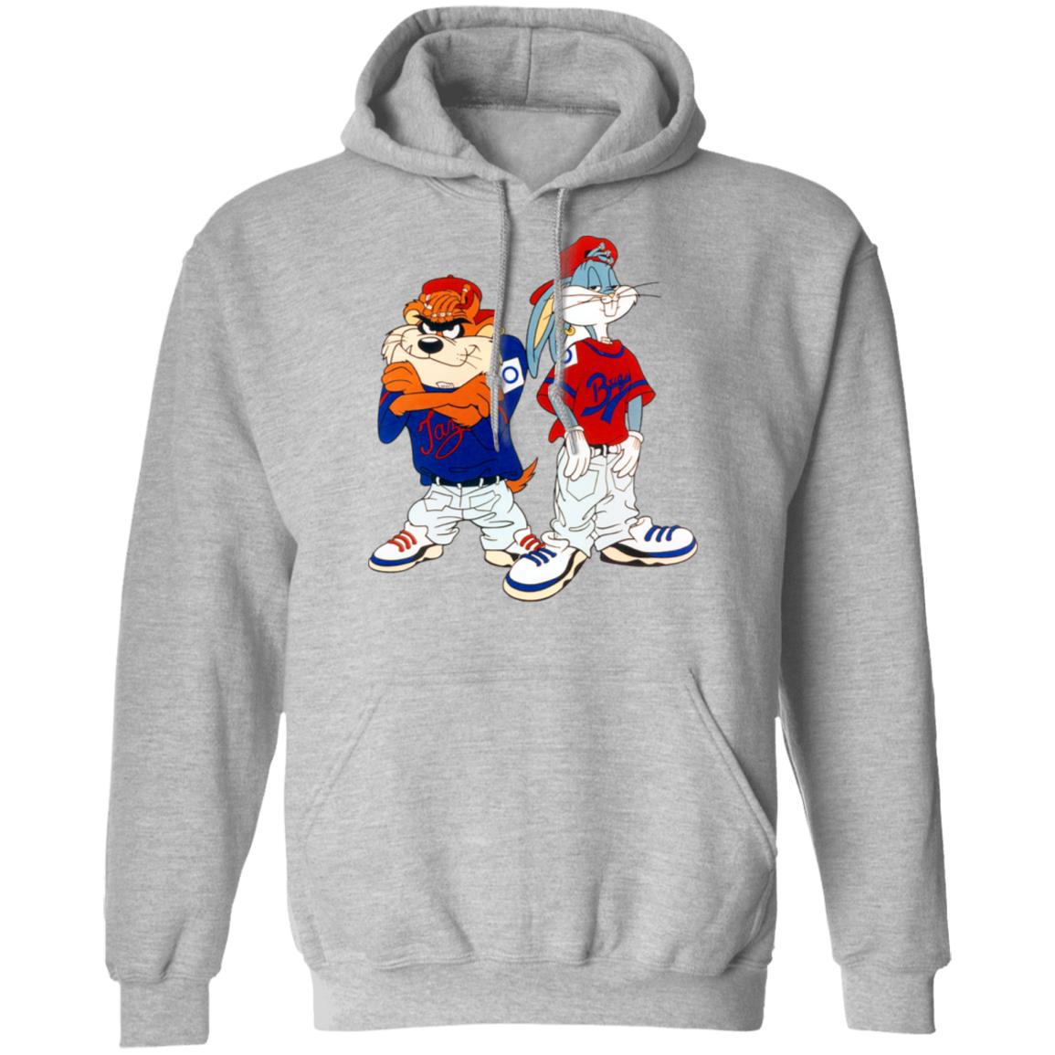Looney Tunes Bugs Bunny and Tazmanian Devil Kris Kross Shirt, Hoodie, Tank