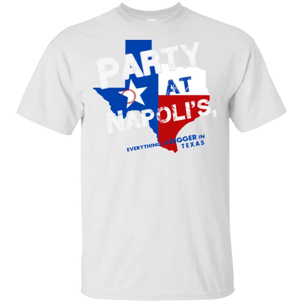 Texas Rangers: The ‘Party at Napoli’s Shirt, Hoodie, Tank