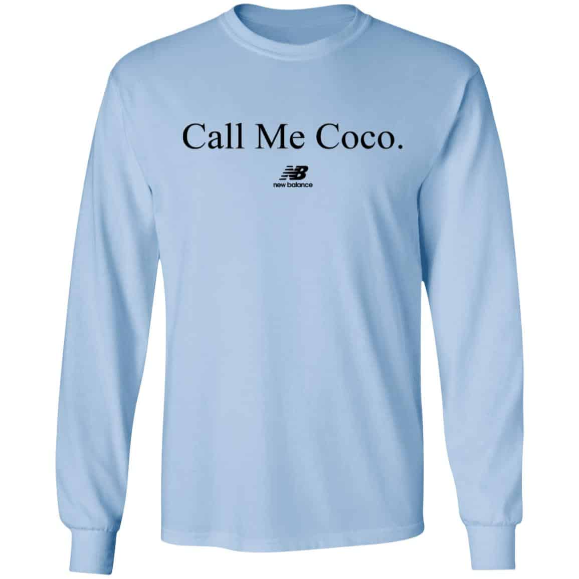 Call Me Coco New Balance Shirt, Hoodie, Tank