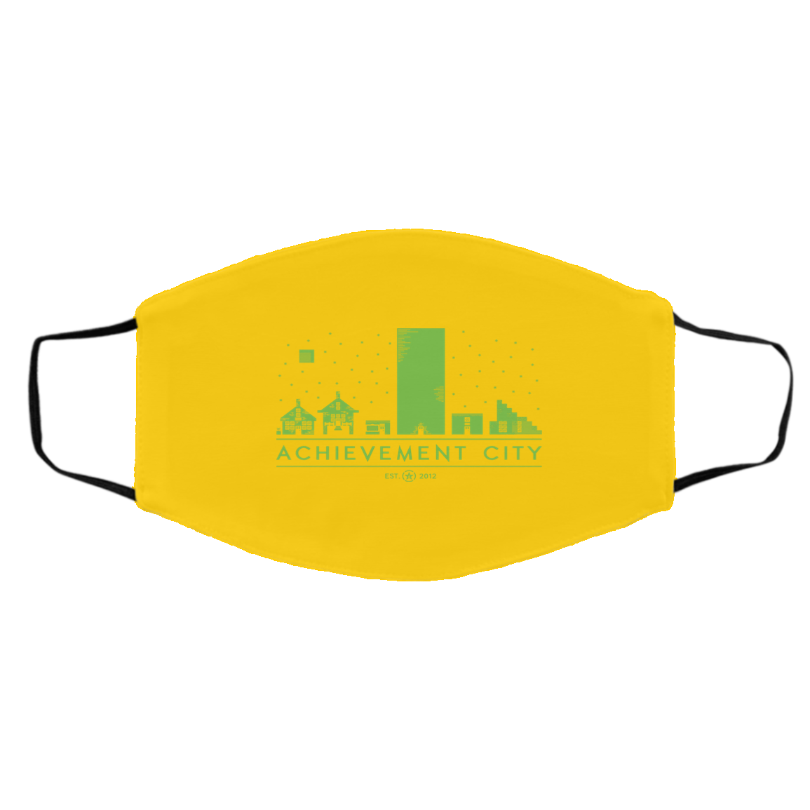 Achievement Hunter Achievement City Est 2012 Face Mask