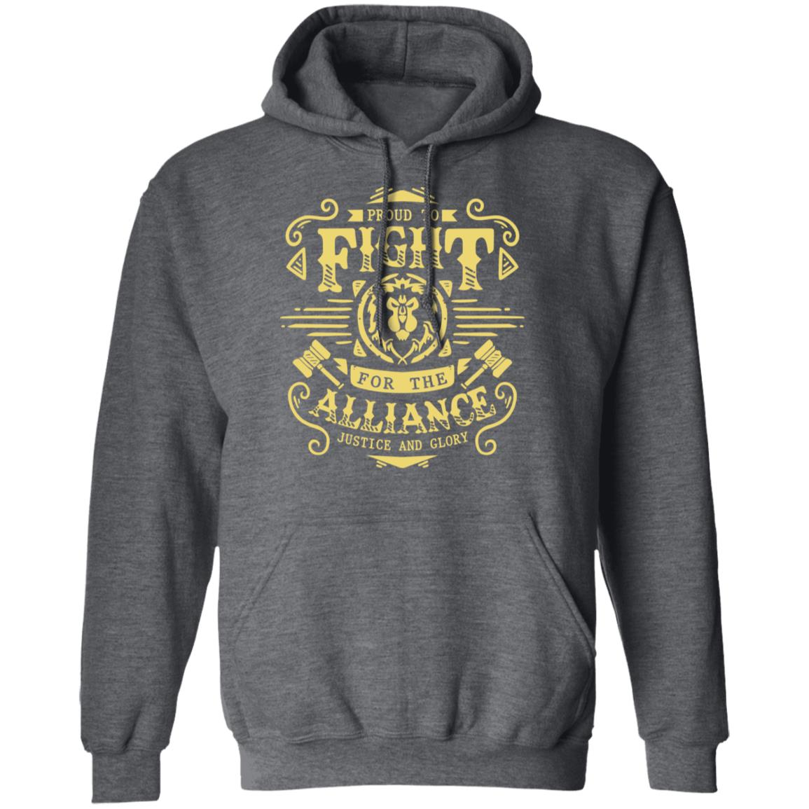Proud To Fight For The Alliance Justice And Glory Shirt, Hoodie, Tank