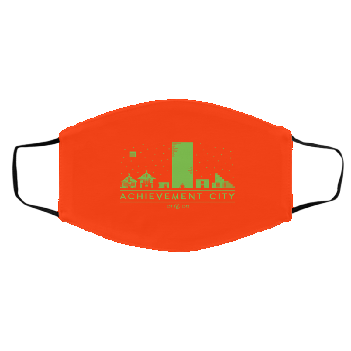 Achievement Hunter Achievement City Est 2012 Face Mask