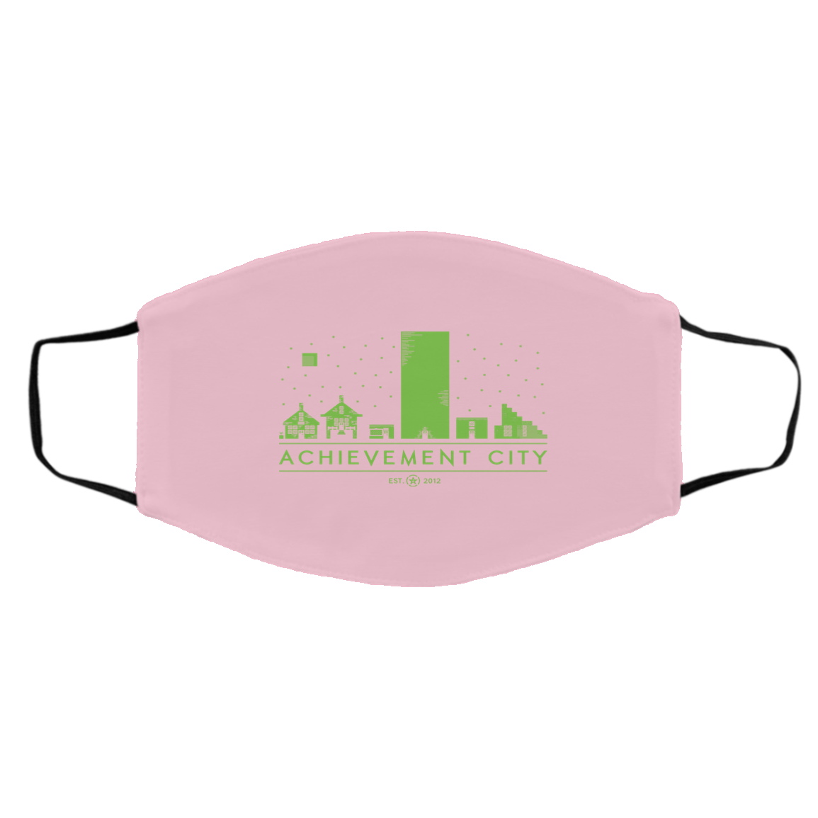 Achievement Hunter Achievement City Est 2012 Face Mask