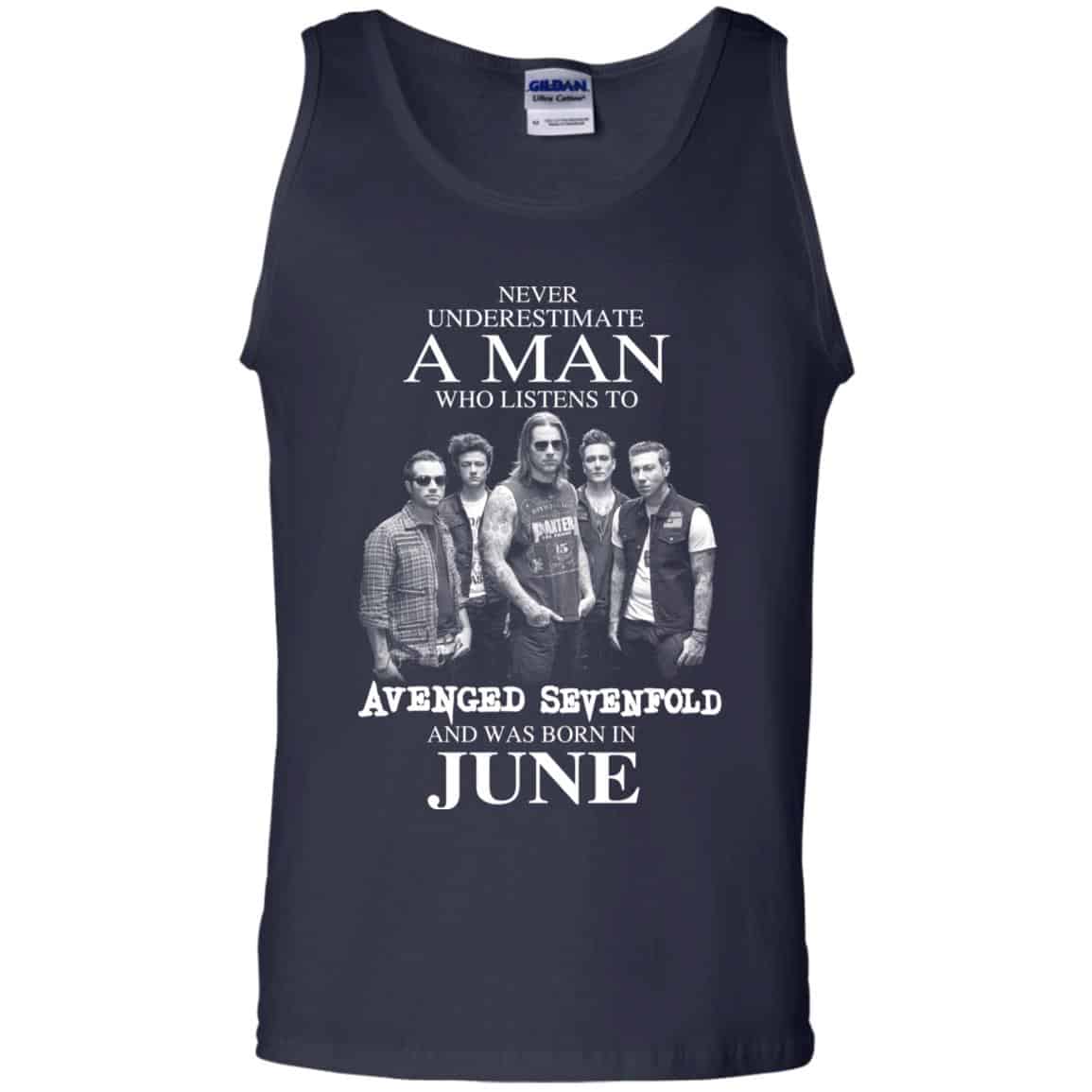 A Man Who Listens To Avenged Sevenfold And Was Born In June T-Shirts, Hoodie, Tank