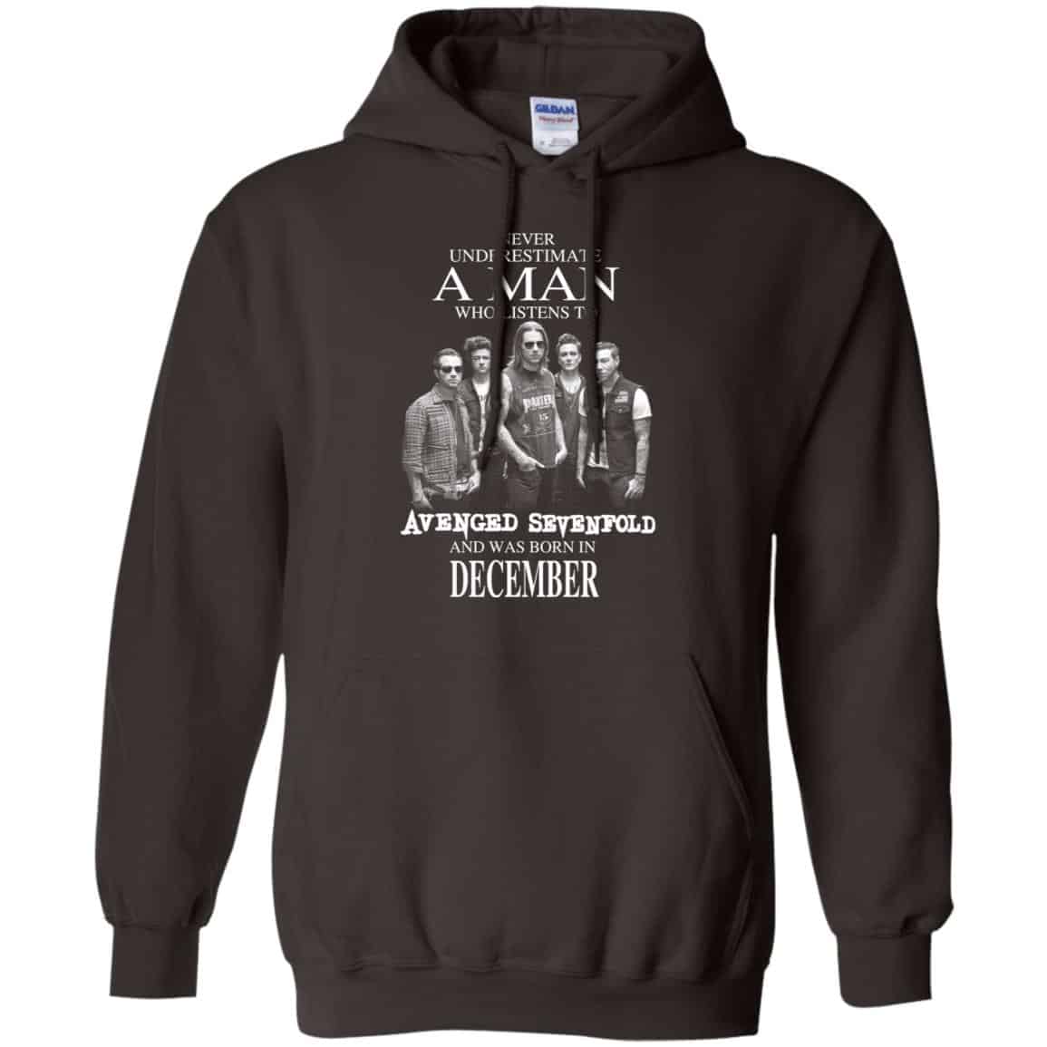 A Man Who Listens To Avenged Sevenfold And Was Born In December T-Shirts, Hoodie, Tank