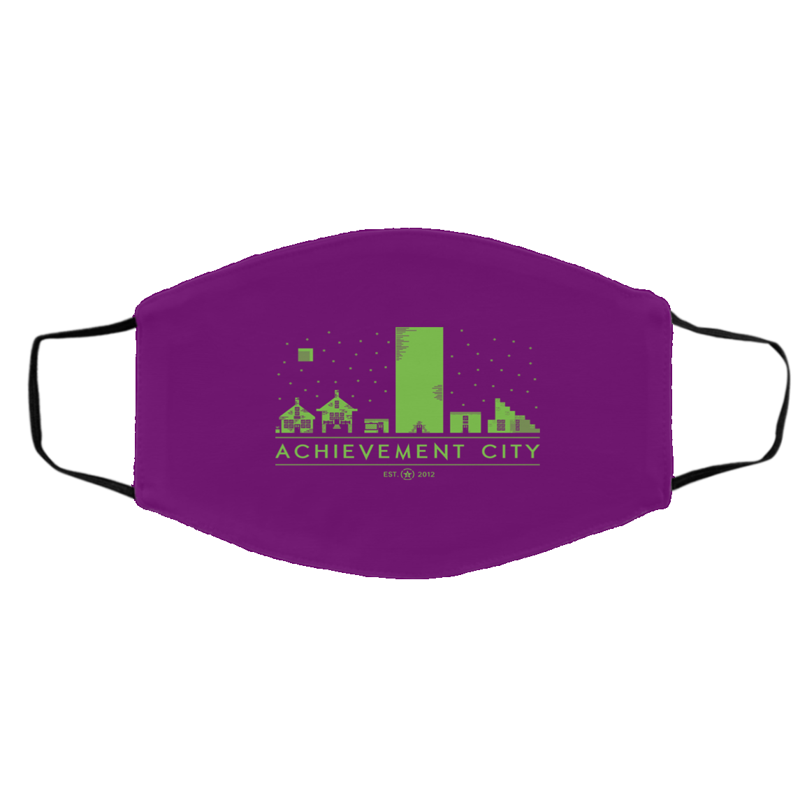 Achievement Hunter Achievement City Est 2012 Face Mask