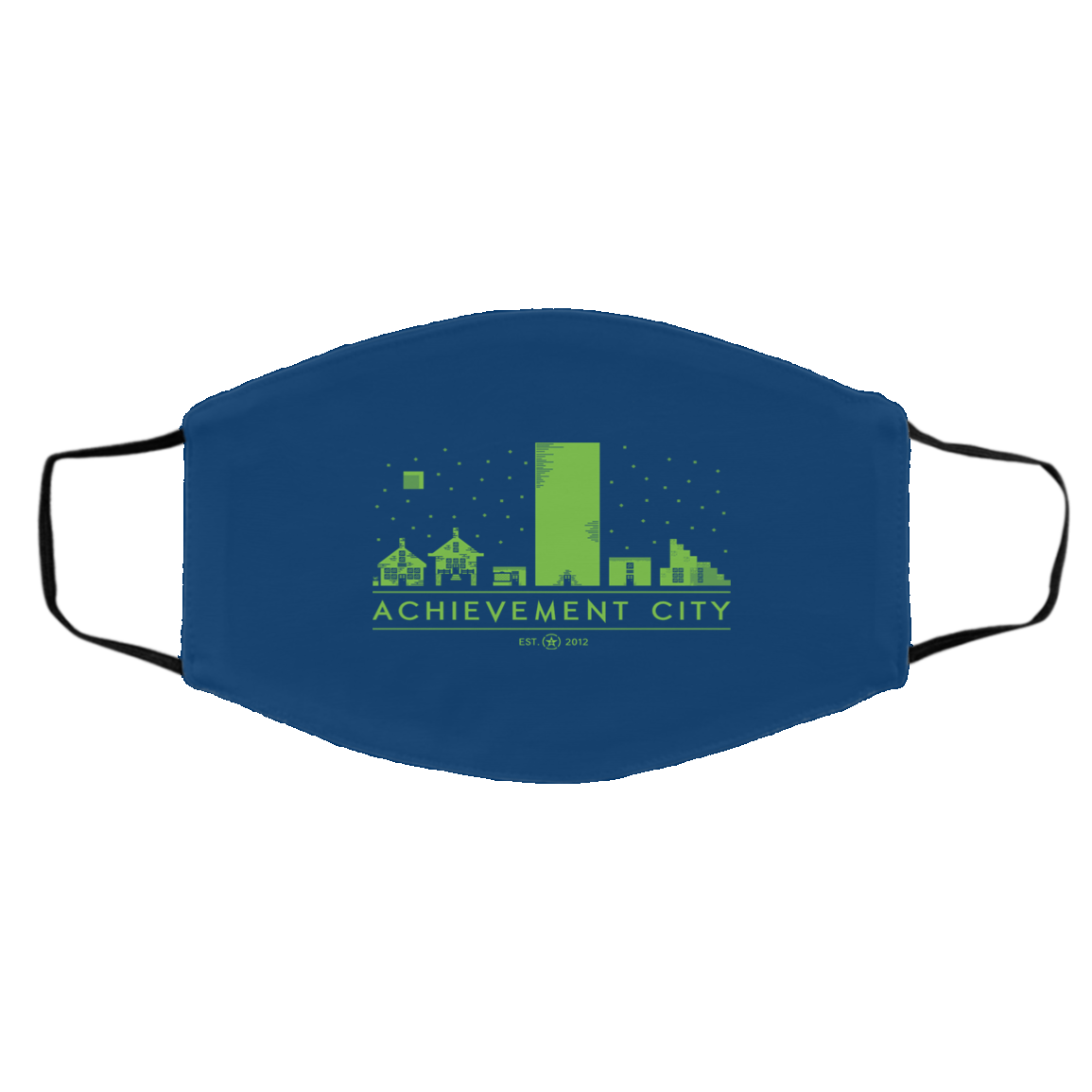 Achievement Hunter Achievement City Est 2012 Face Mask
