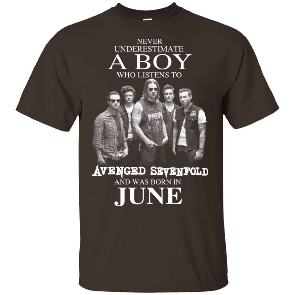 A Boy Who Listens To Avenged Sevenfold And Was Born In June T-Shirts, Hoodie, Tank